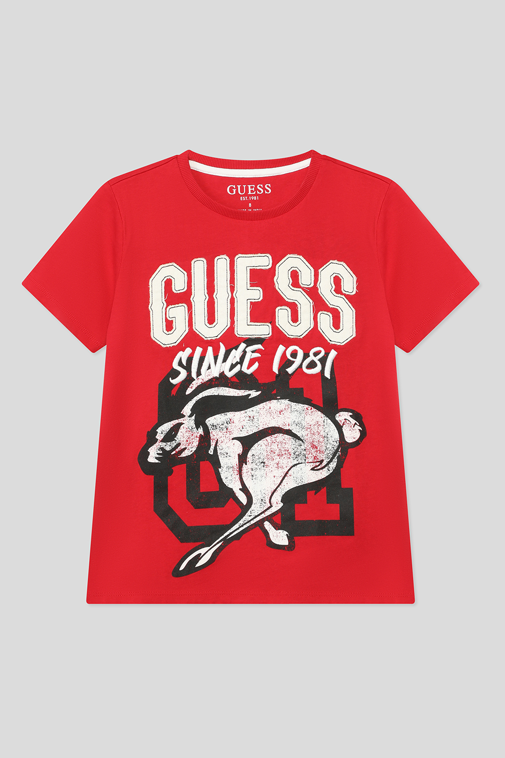 

Футболка детская Guess L3RI09 K8HM3 красный, 152, L3RI09 K8HM3