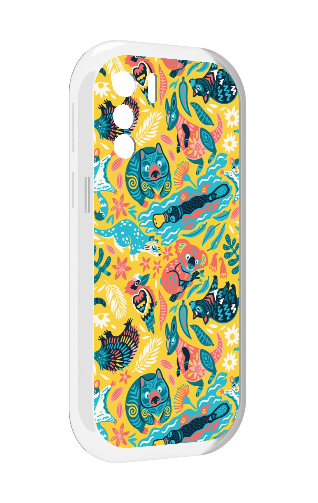 

Чехол MyPads seamless-pattern для UleFone Note 13P, Прозрачный, Tocco