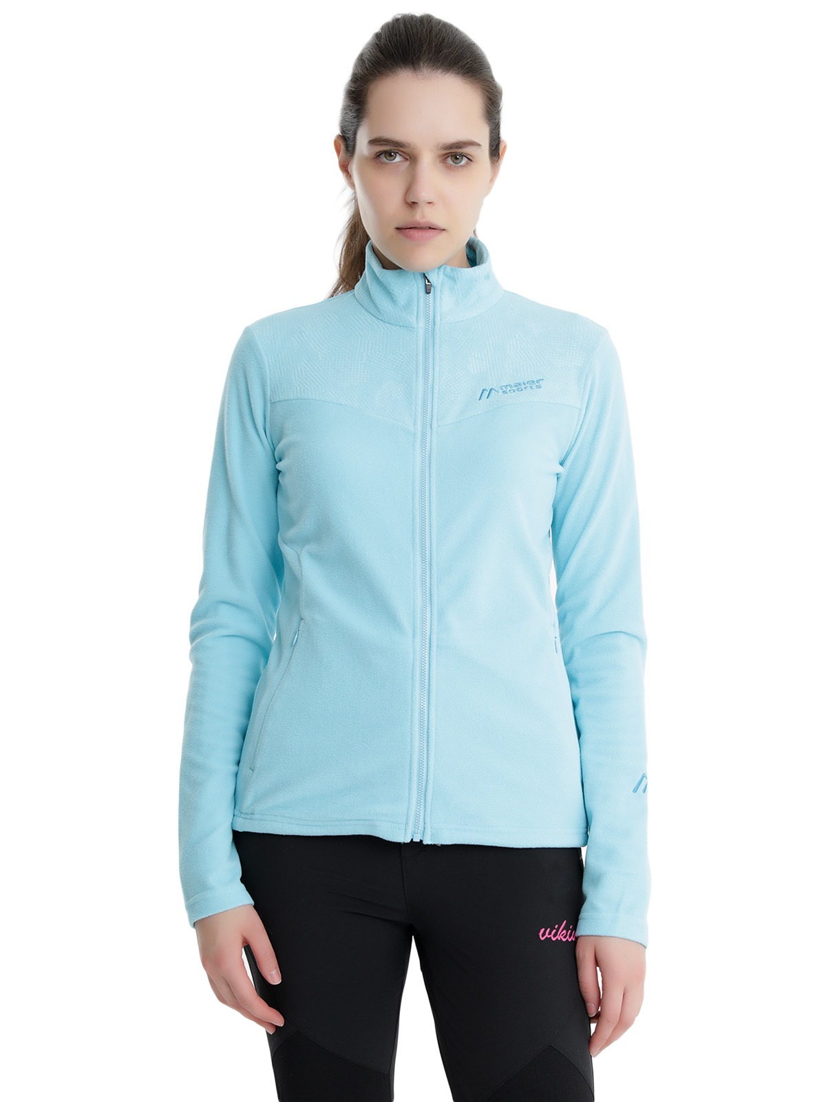 

Толстовка женская Maier Sports 270096_0316 голубая 48, 270096_0316