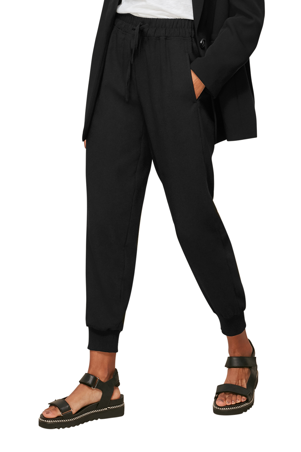 Спортивные брюки женские WHISTLES 32501 черные 12