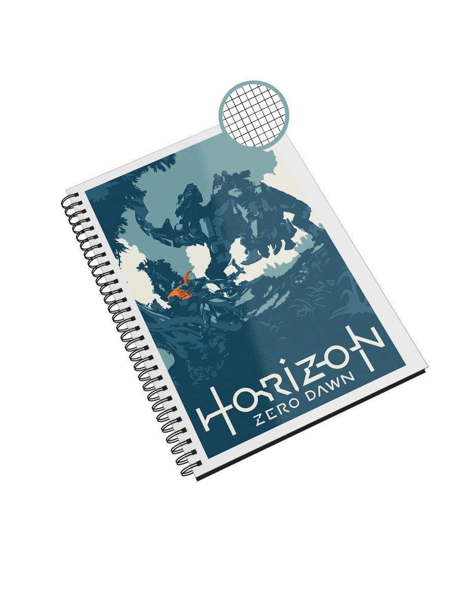 

Блокнот Каждому Своё "Horizon/Хорайзен/RPG" NP-GMHR1-A4/2 A4 48л в клетку, NP-GMHR1-A4/2