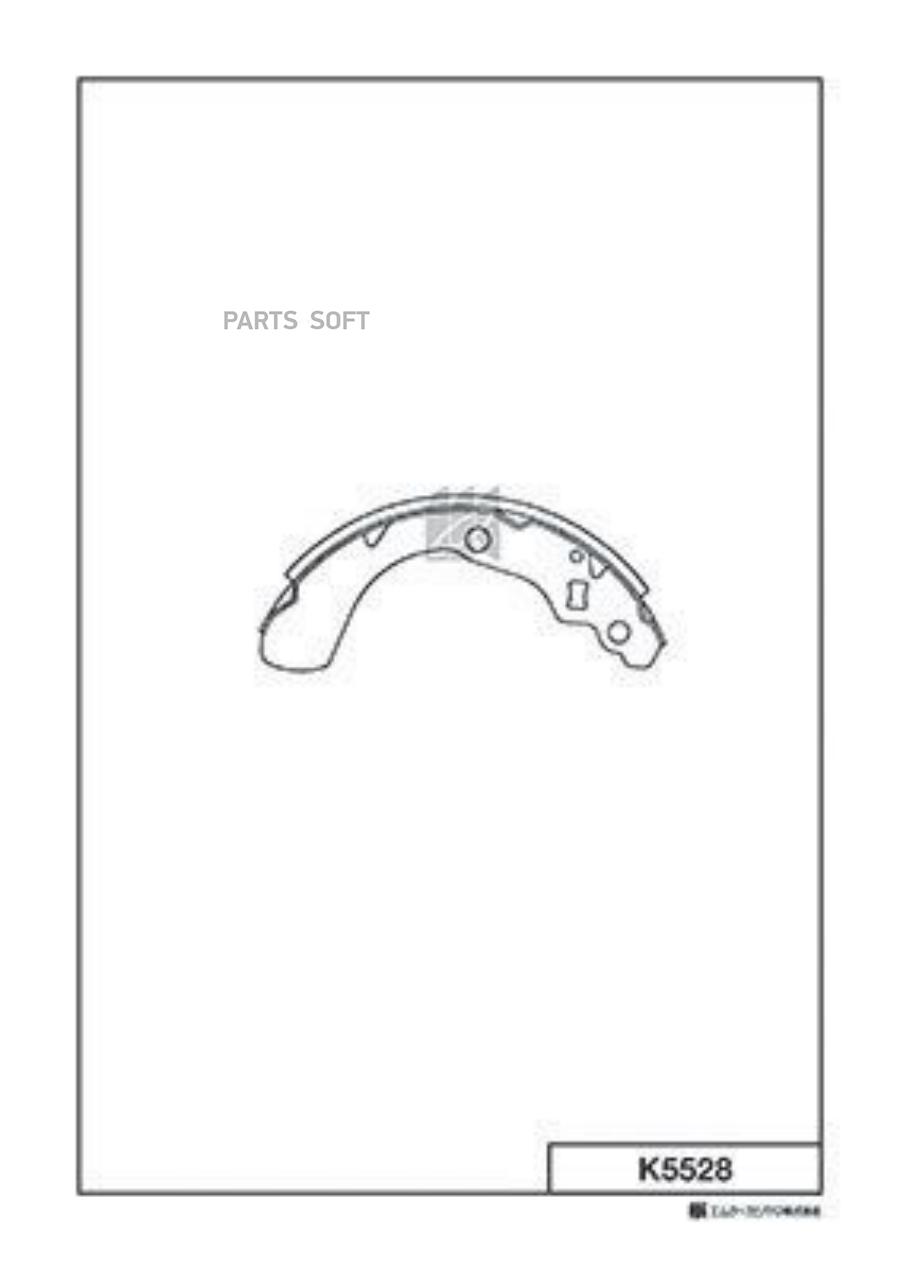 

Тормозные колодки Kashiyama барабанные задние K5528