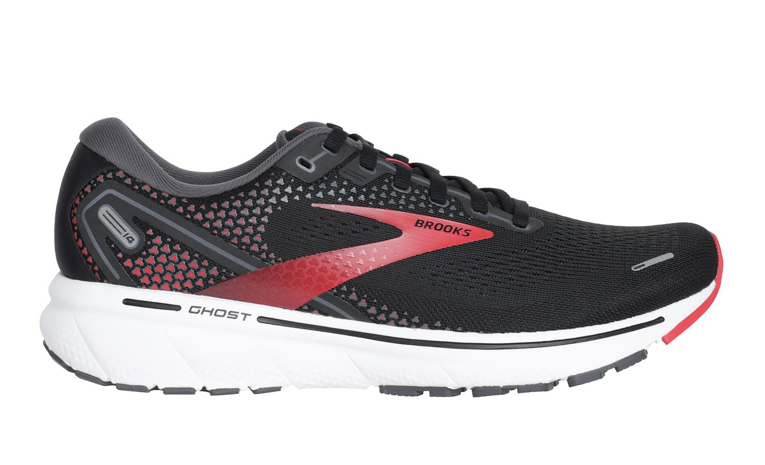 

Кроссовки мужские Brooks Ghost 14 красный / черный 12.5 US, Ghost 14