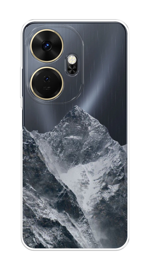 

Чехол на Itel P55 Plus 4G "Горы арт 4", Серый;бежевый, 3201950-1