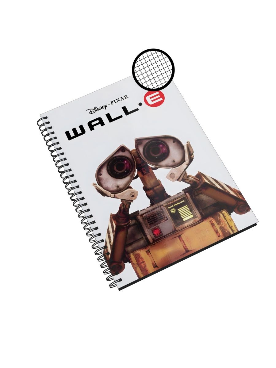 

Блокнот Каждому Своё "WALL-E/Валли/Мультфильм" NP-MUVL3-A5/2 A5 48л в клетку, NP-MUVL3-A5/2