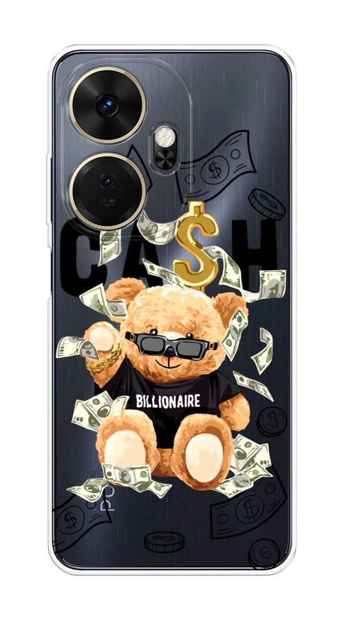 

Чехол на Itel P55 Plus 4G "Big cash", Черный;серый;бежевый, 3201950-1