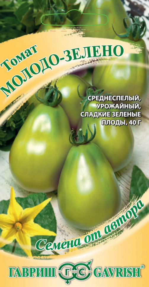 

Семена томат Молодо-зелено Гавриш 1071856701-10 10 уп.