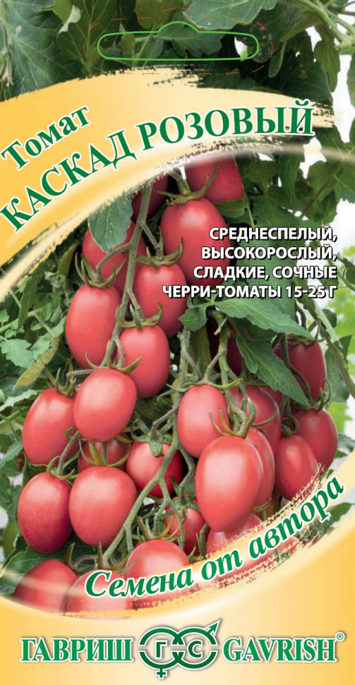 

Семена томат Каскад розовый Гавриш 1071856677-10 10 уп.