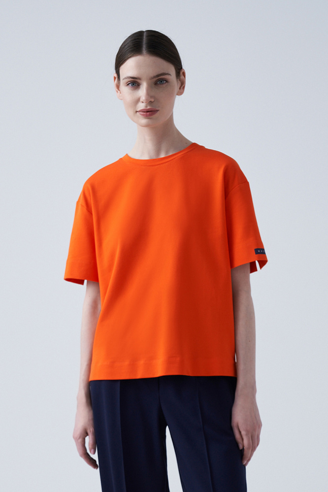 

Футболка женская M.REASON 6.7056.6.T1918.12 A2.22 красная 44 RU, 6.7056.6.T1918.12 A2.22