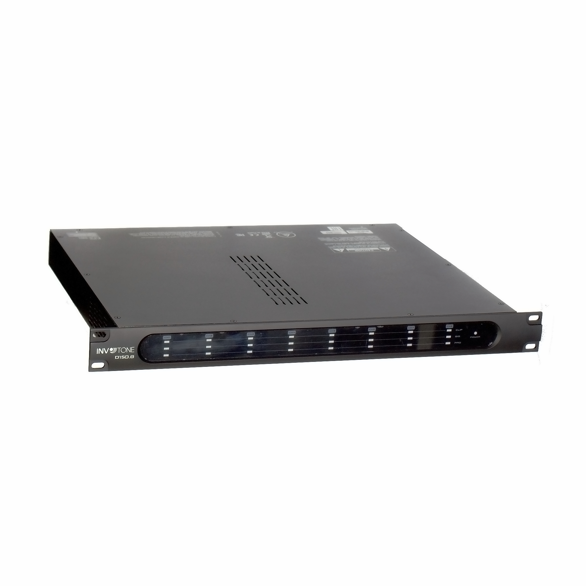 

Усилитель мощности Invotone D150.8 черный, D150.8