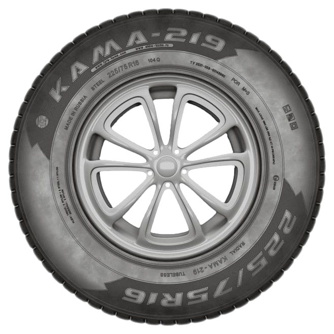 Шины Кама -219 н/ш 225/75 R16 104