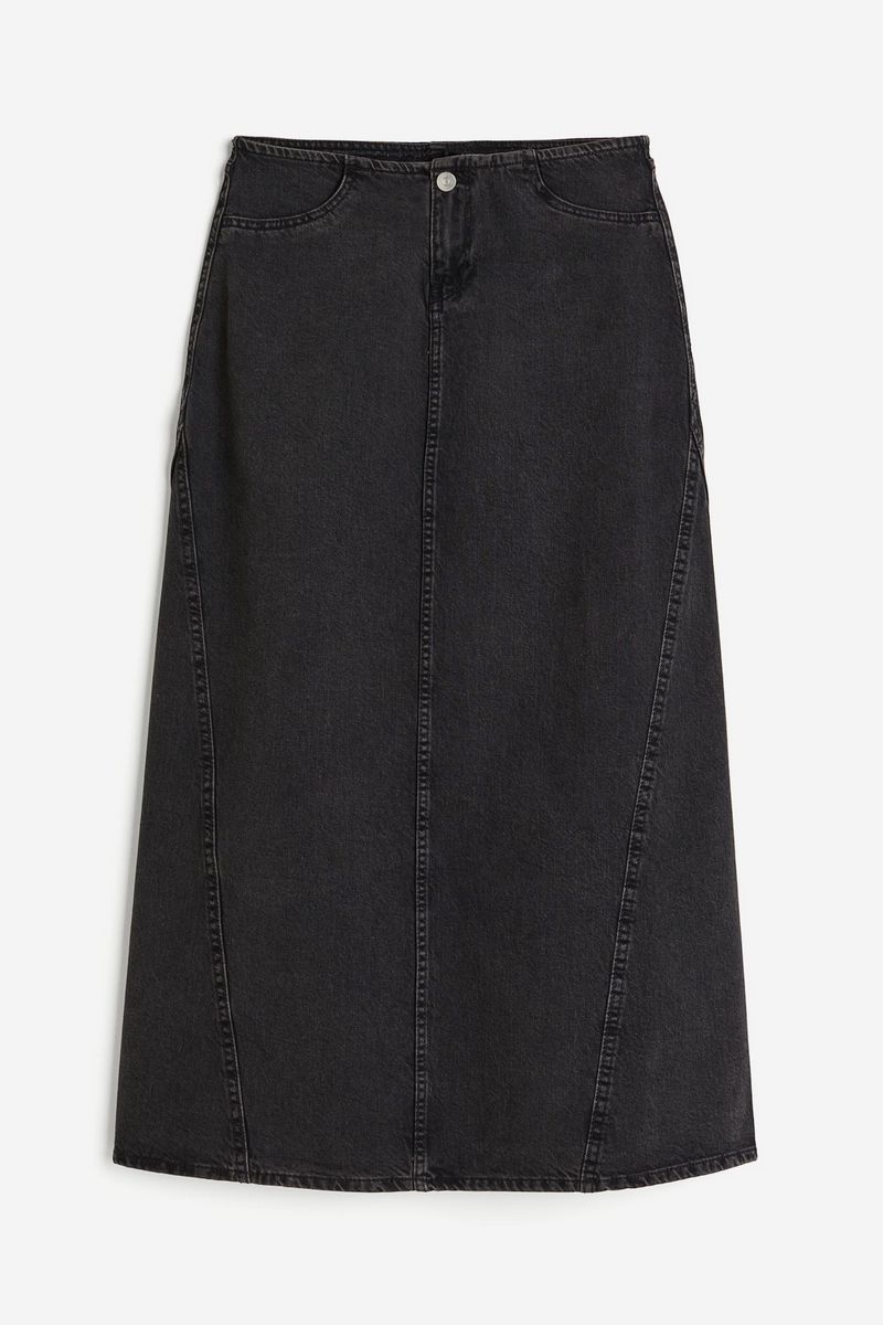 

Юбка женская H&M 1203475 черная 34 EU, Черный, 1203475