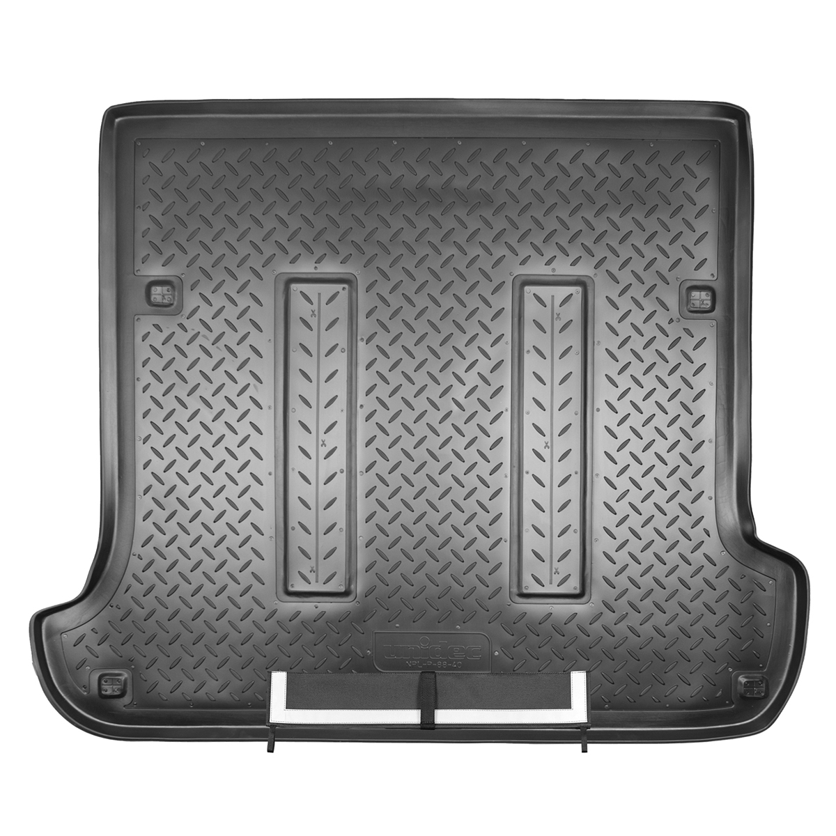 

Коврик в багажник Norplast/Unidec для Lexus GX 470 в кузове J12 (2002-2009) Черный, полиур