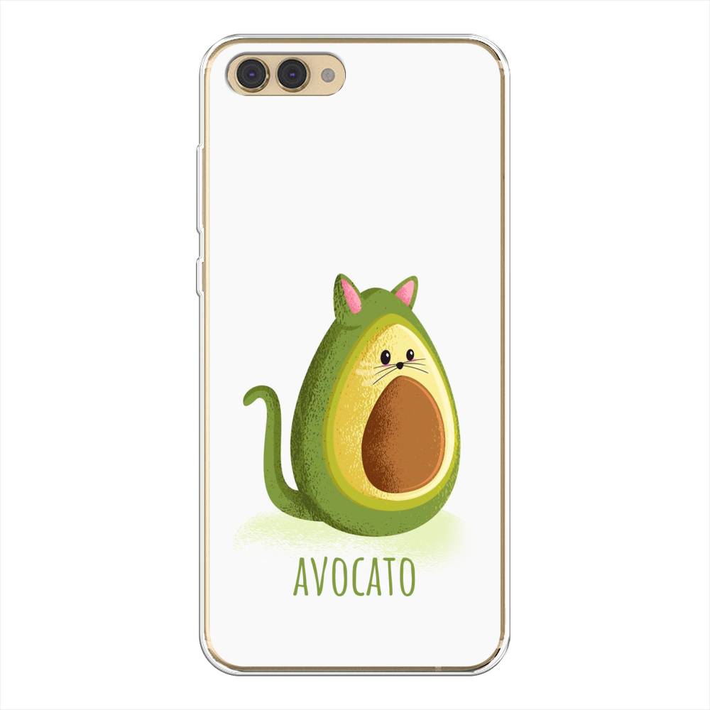 

Чехол Awog на Honor V10 (View 10) "Avocato", Зеленый;коричневый, 65150-10
