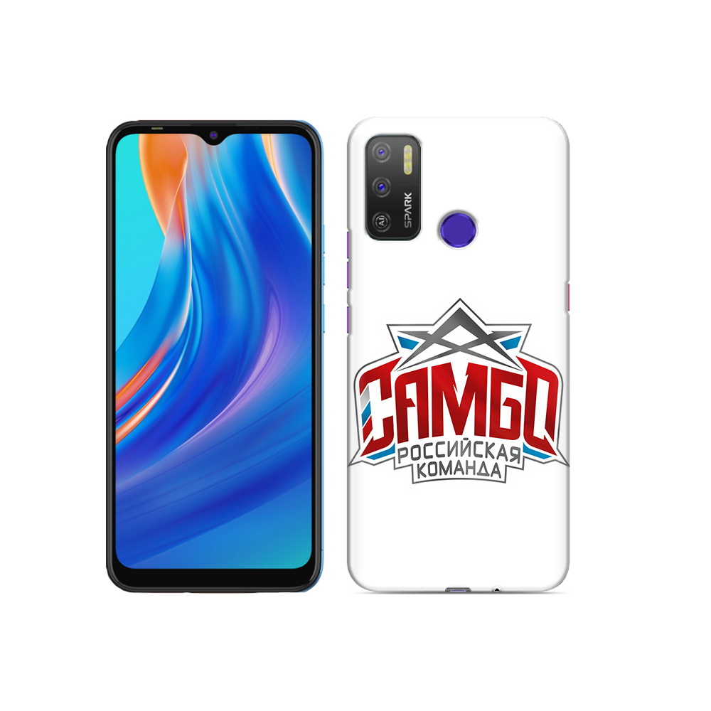 

Чехол MyPads Tocco для Tecno Spark 5 Air Самбо, Прозрачный, Tocco