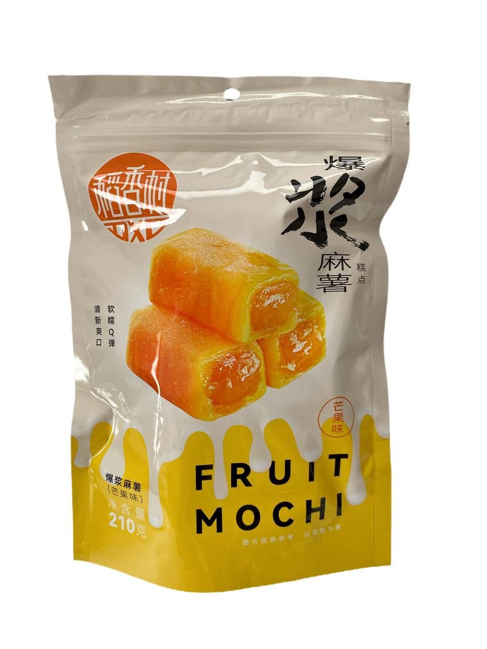 

Моти Fruit Mochi , нежный десерт со вкусом манго, 210 г.