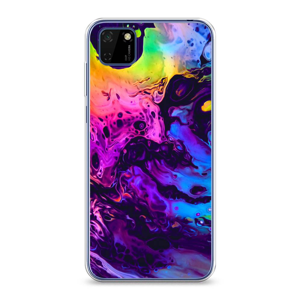 

Чехол Awog на Huawei Y5p "ACID fluid", Красный, 6103750-3