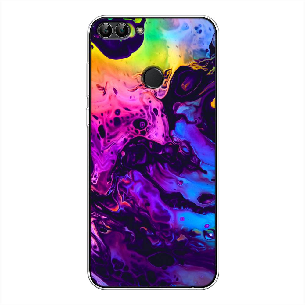 

Чехол Awog на Huawei P Smart "ACID fluid", Красный, 64050-3