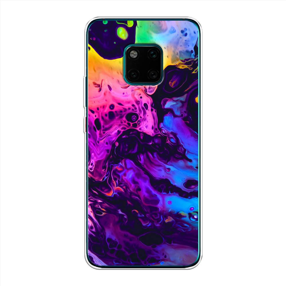 

Чехол Awog на Huawei Mate 20 Pro "ACID fluid", Красный, 67050-3
