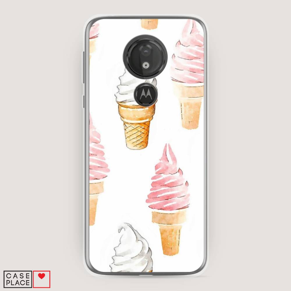 

Чехол Awog на Motorola Moto G7 Power / Моторола Мото G7 Power "Нарисованное мороженое", Разноцветный, 241350-10