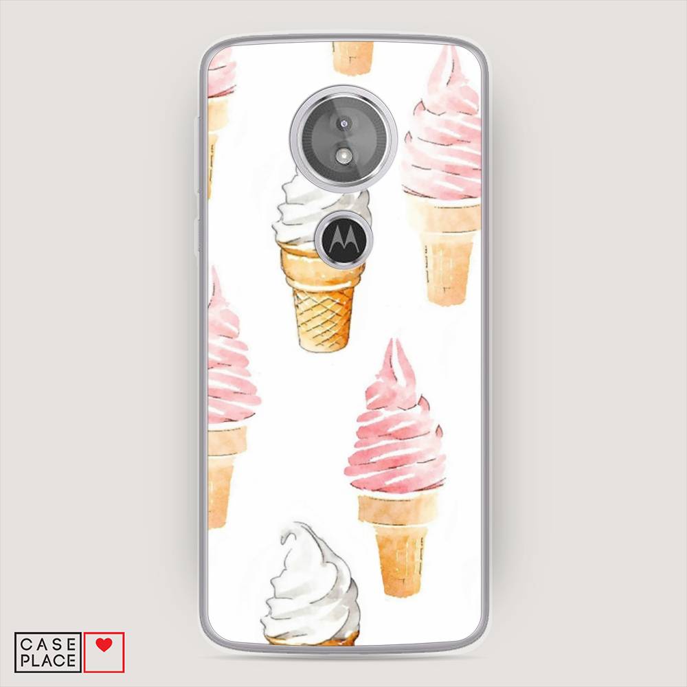

Чехол Awog на Motorola Moto G6 Play / Моторола Мото G6 Плэй "Нарисованное мороженое", Разноцветный, 240950-10