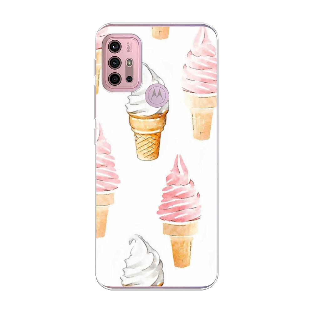 

Чехол Awog на Lenovo K13 Note/Motorola Moto G10/G20/G30 "Нарисованное мороженое", Разноцветный, 242350-10
