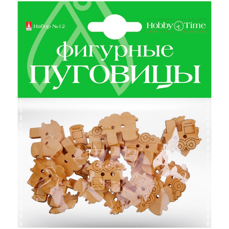 

Фигурные пуговицы. Набор №12 МАШИНКИ И ПАРОВОЗИКИ, Бежевый, 2-535