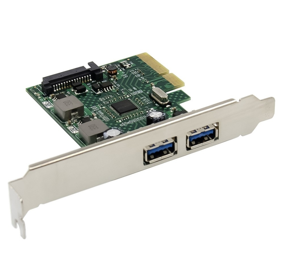 

PCI контроллер USB Orient AM-U3142PE-2A, AM-U3142PE-2A