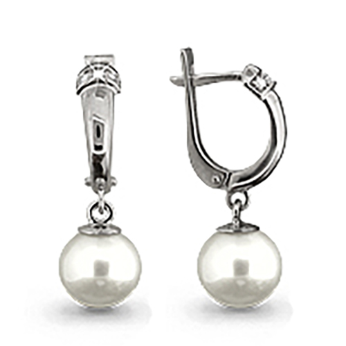 

Серьги из белого золота с бриллиантом Aquamarine Aquamarine 940546А_585_бз, 940546А_585_бз