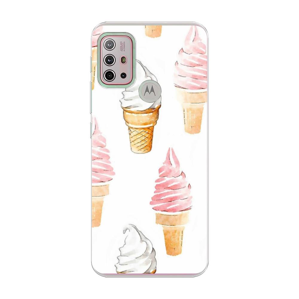 

Чехол Awog на Lenovo K13 Note/Motorola Moto G10/G20/G30 "Нарисованное мороженое", Разноцветный, 242150-10