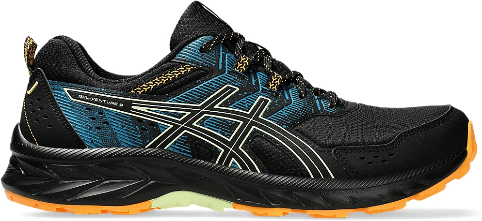 

Кроссовки мужские Asics GEL-VENTURE 9 черные 9.5 US, Черный, GEL-VENTURE 9