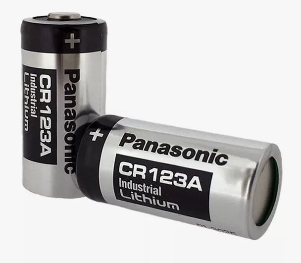 Батарейки Panasonic industrial CR123A литиевые (4 шт)