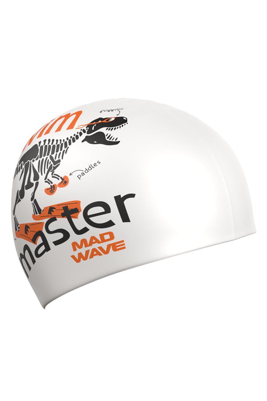 

Силиконовая шапочка SWIM MASTER BIG  белый
