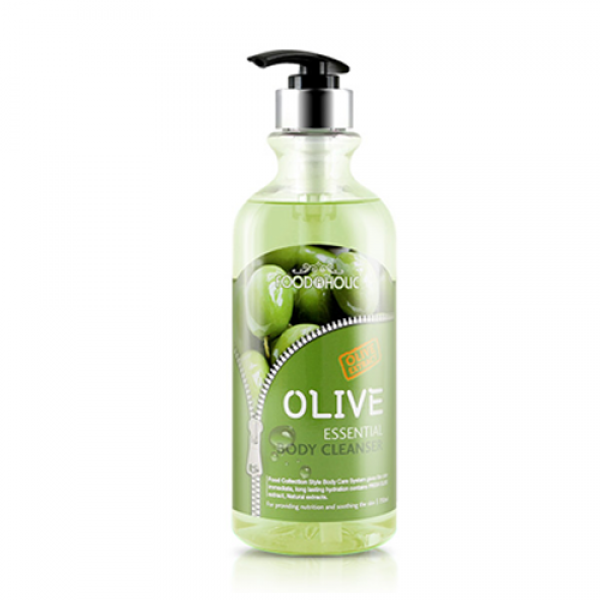 фото Гель для душа foodaholic essential body cleanser olive олива, 750 мл