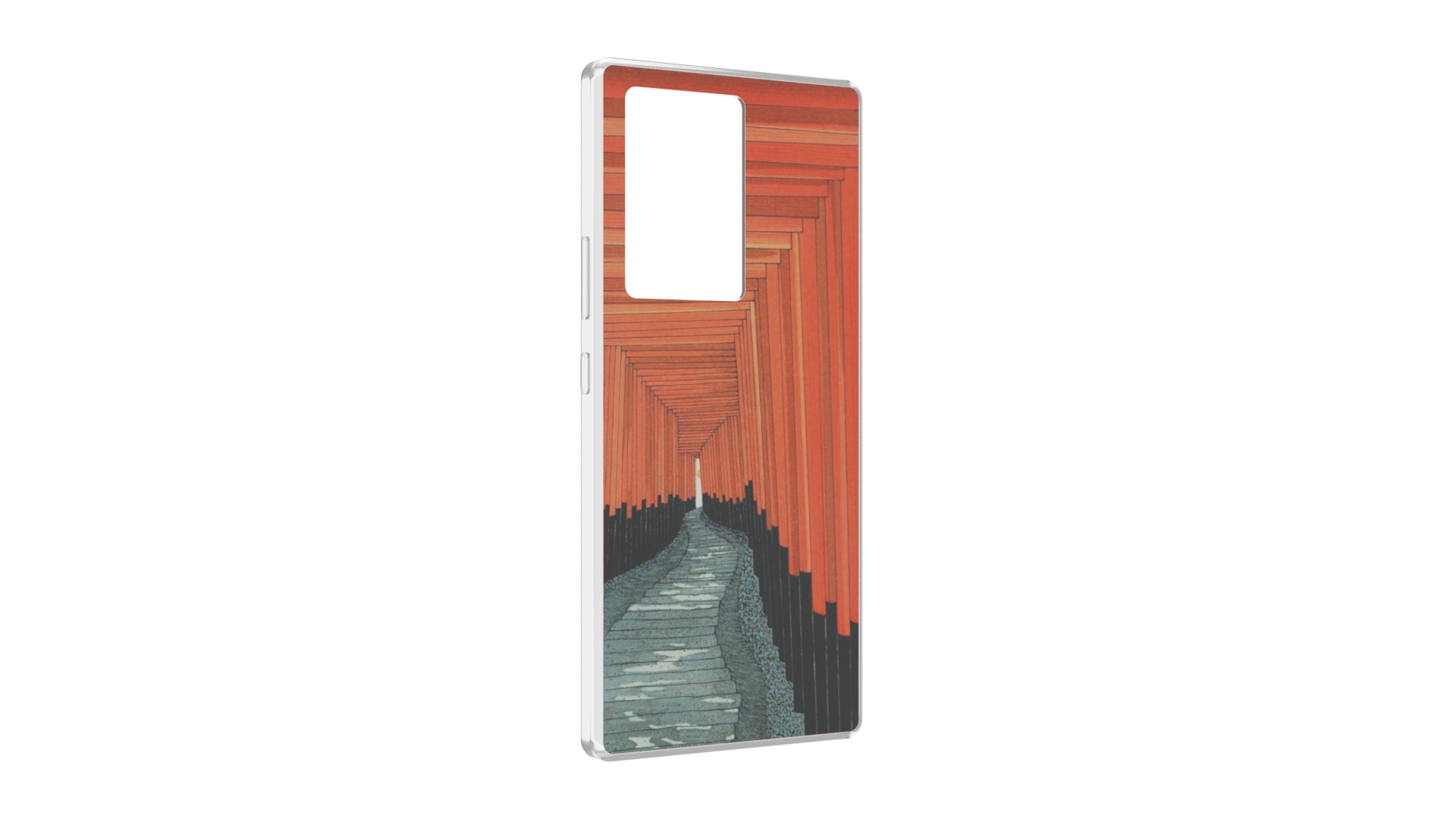 

Чехол MyPads красный коридор для ZTE Nubia Z40 Pro, Прозрачный, Tocco
