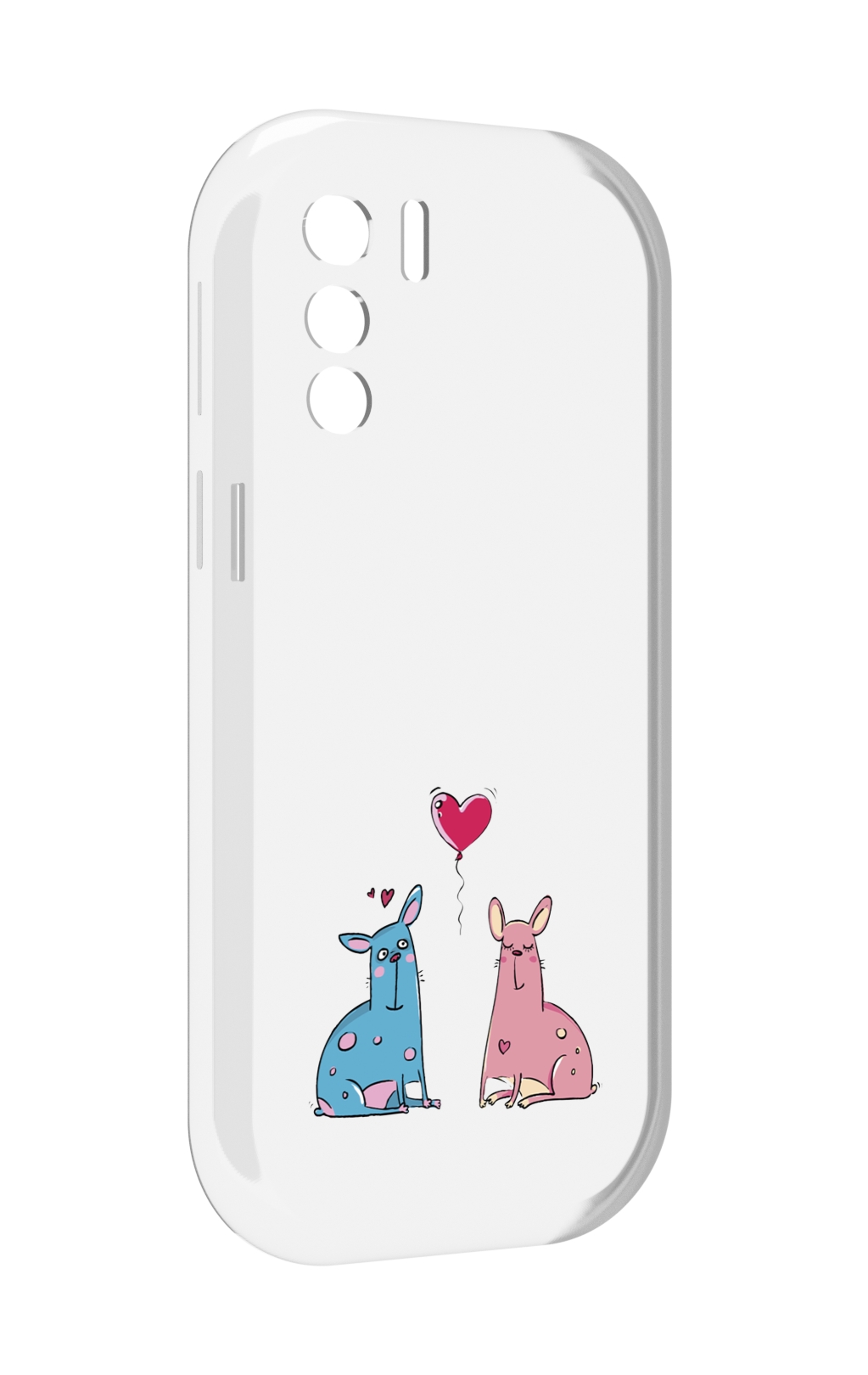 

Чехол MyPads Лама любовь для UleFone Note 13P, Прозрачный, Tocco