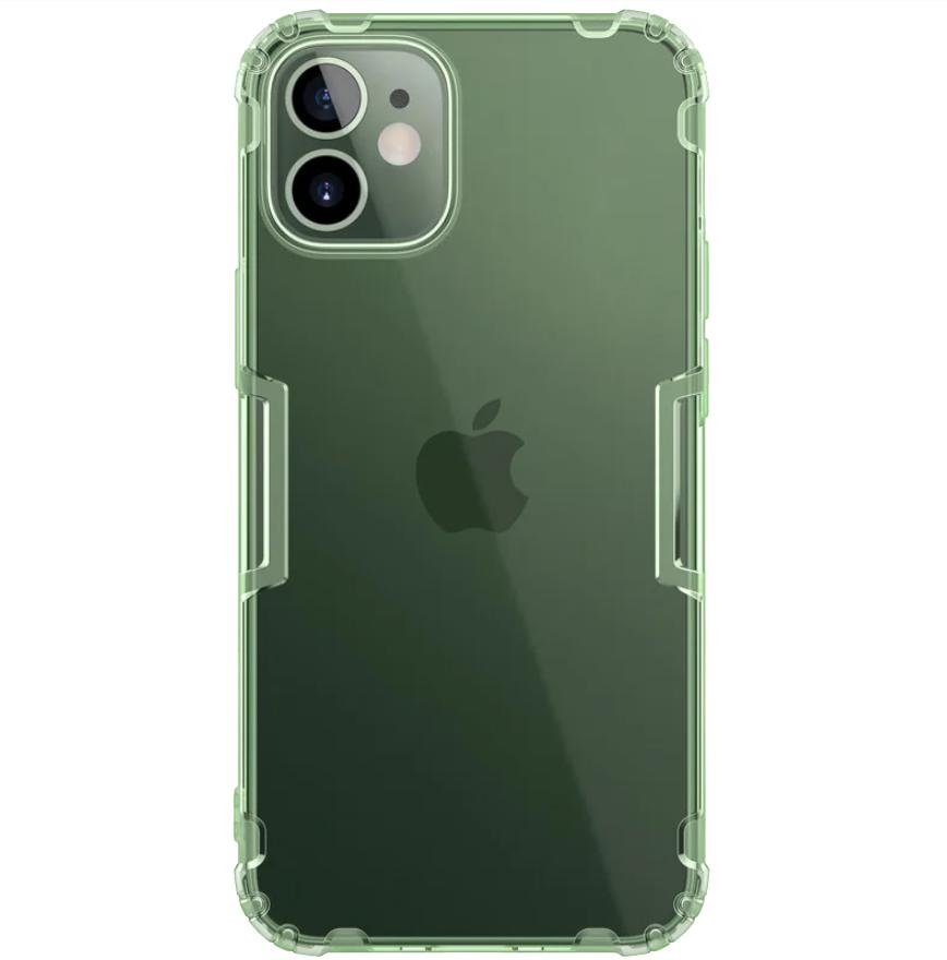 Чехол для iPhone 12 mini Nillkin TPU case Dark Green