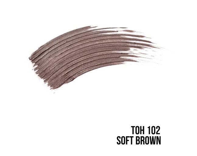 фото Гель-тинт для бровей luxvisage brow tint waterproof 24h водостойкий, 102 soft brown, 5 г