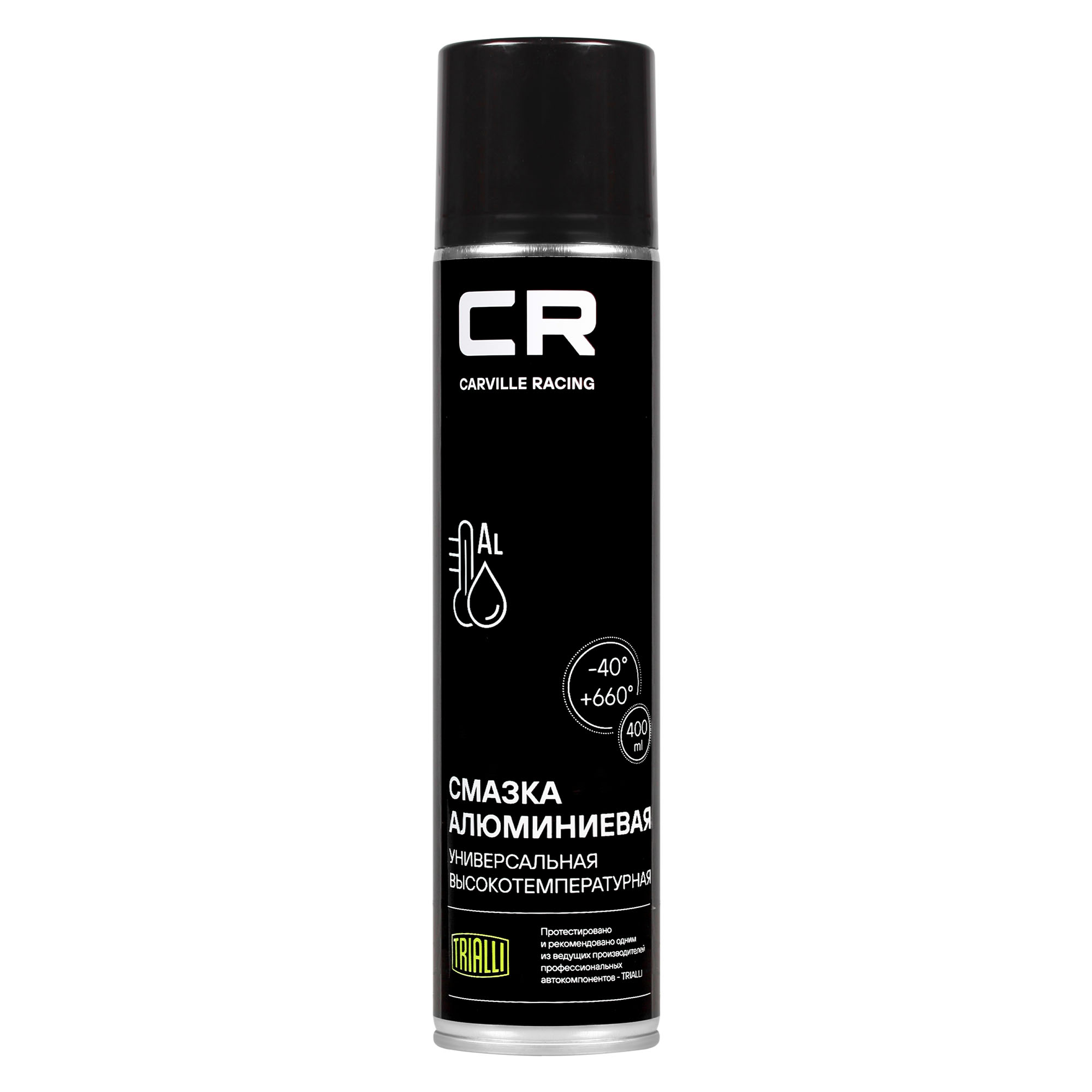 

Смазка CR алюминиевая высокотемпературная, аэро, 400ml (G74000254)