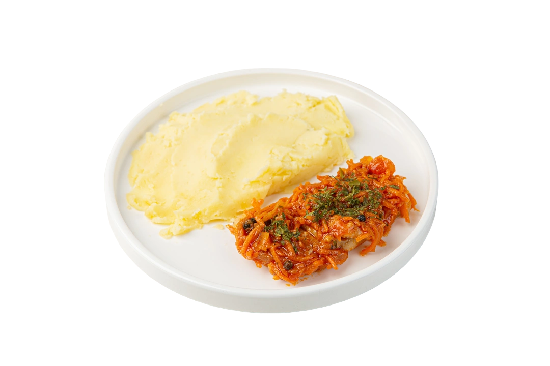 

Филе сайды ВкусВилл под маринадом с картофельным пюре 250 г