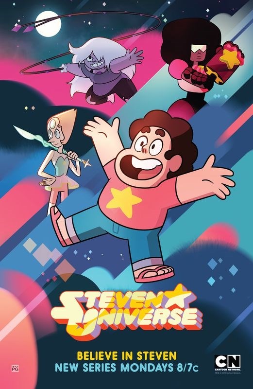 

Постер к мультфильму "Вселенная Стивена" (Steven Universe) Оригинальный 27,9x43,2 см
