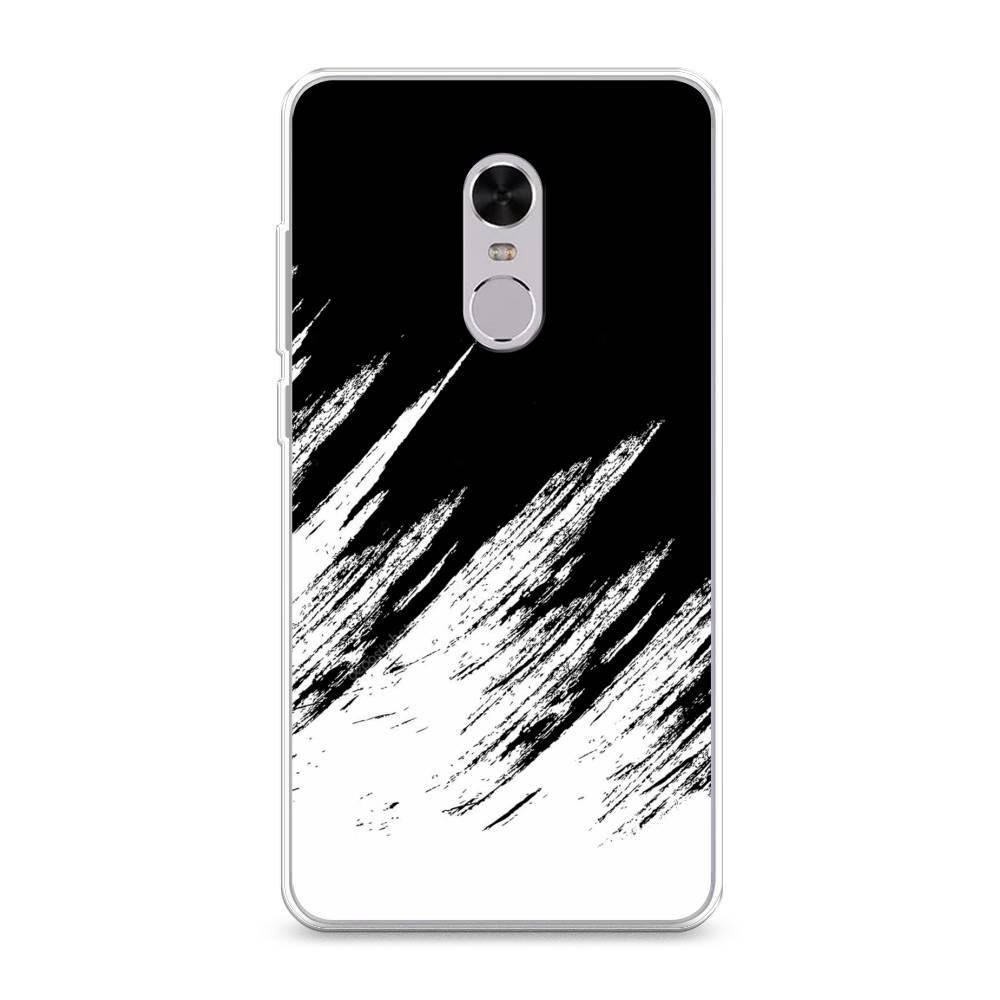 

Чехол Awog на Xiaomi Redmi Note 4 "Черно белые брызги", Разноцветный, 31850-3