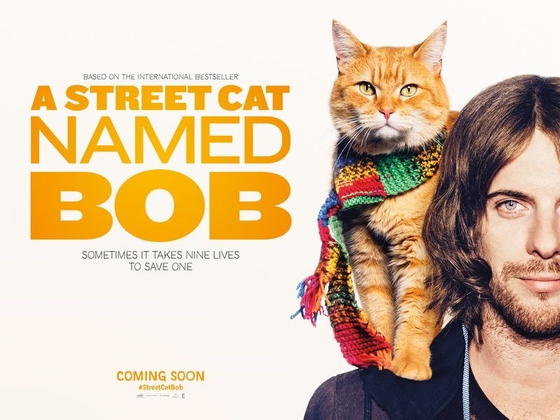 

Постер к фильму "Уличный кот по кличке Боб" (A Street Cat Named Bob) A3