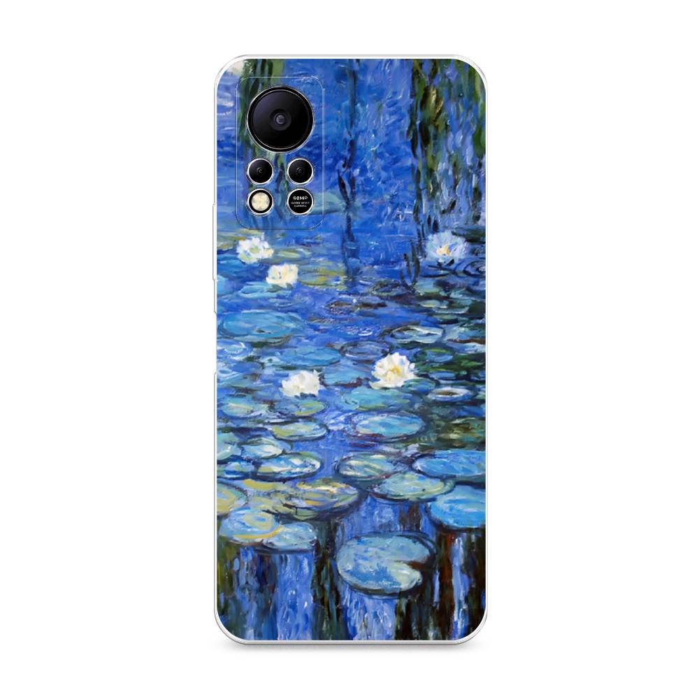 

Чехол для Infinix Hot 11S NFC "Нарисованный пруд", Синий;зеленый, 3100950-4