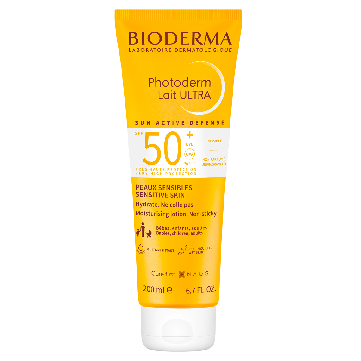 Солнцезащитное молочко Bioderma Photoderm Ультра SPF50+ 200 мл солнцезащитное средство kora усиленная защита spf 50 150 мл