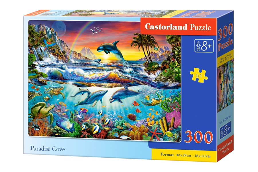 

Пазл Райская бухта 300 элементов Castorland