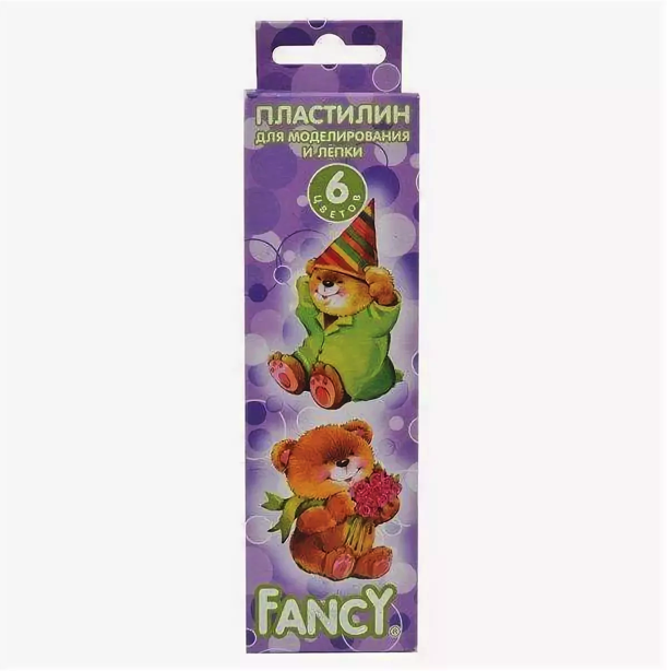 

Пластилин Action! Fancy, 6 цветов, 60 грамм