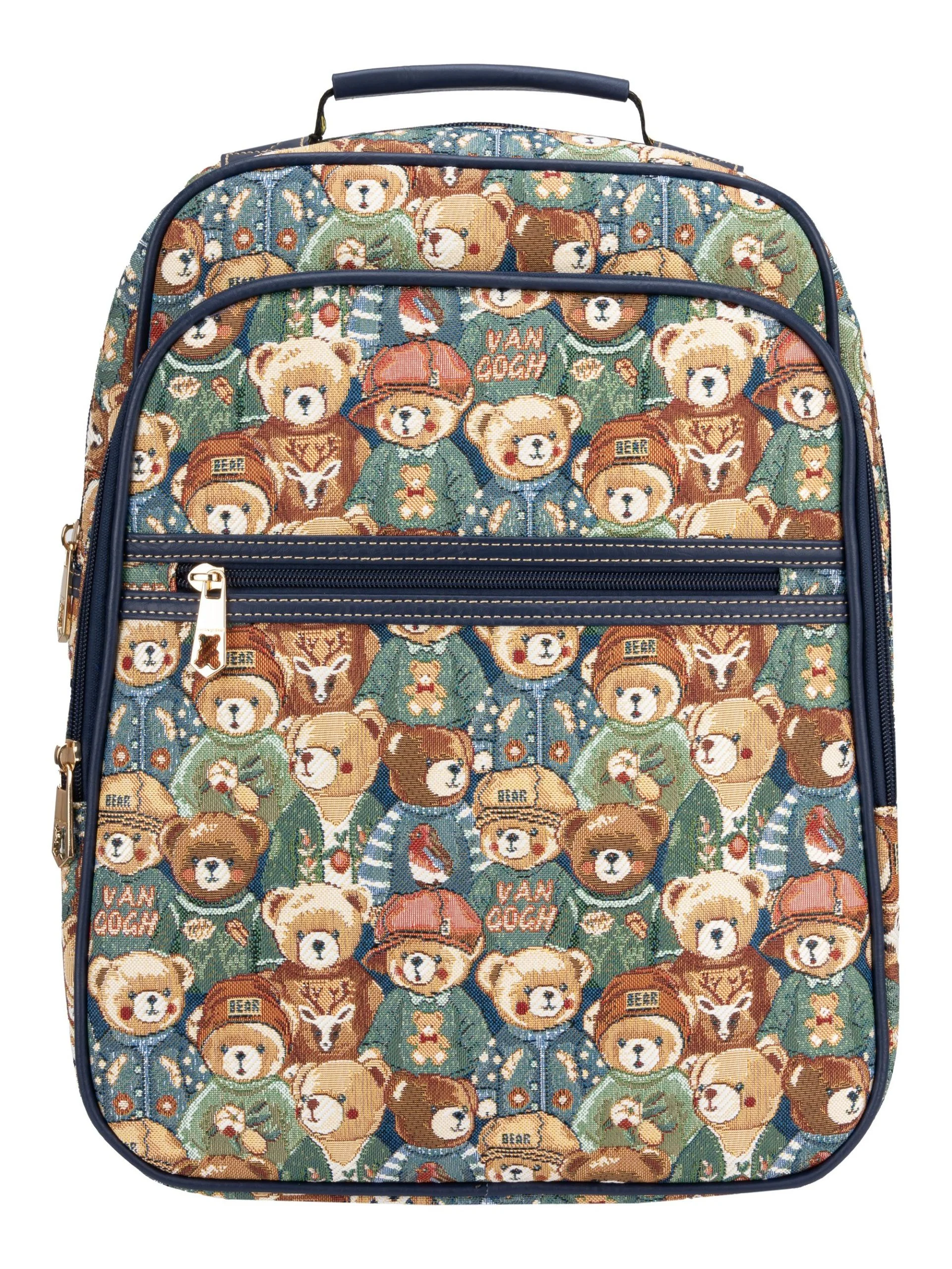 

Рюкзак женский Henney Bear 11008 синий, 31х17х38 см, Разноцветный, 11008