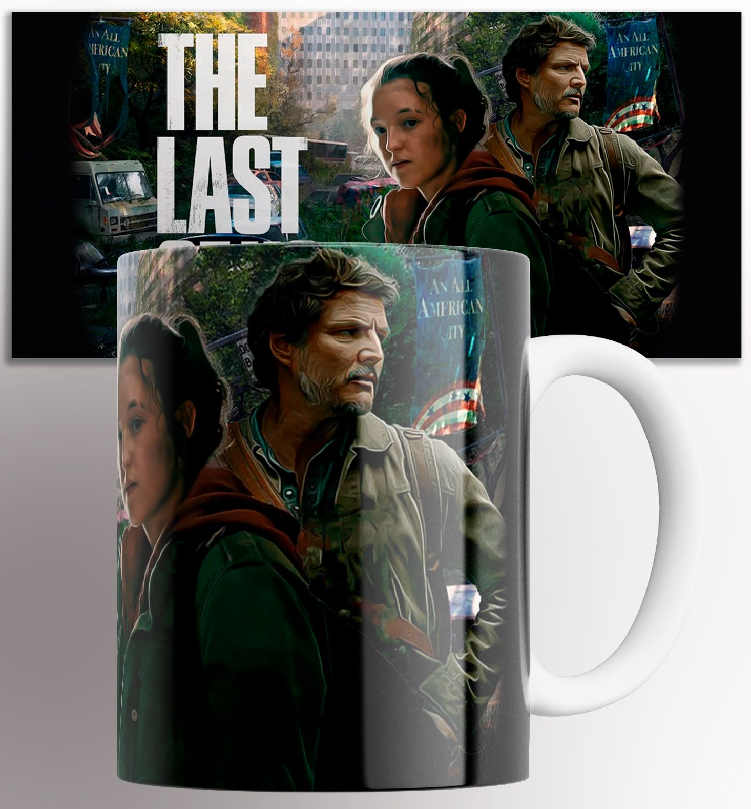 

Кружка с принтом одни из нас the last of us джоэл элли арт сериал 330 мл, Кружка Одни из нас The Last of Us Джоэл Элли арт сериал , на подарок , с принтом 330 мл