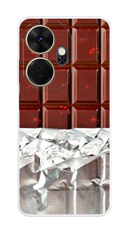 

Чехол на Itel P55 Plus 4G "Шоколад в обертке", Коричневый, 3201950-1